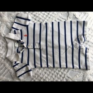 Ralph Lauren Striped Cotton Shortall, Boy 6M